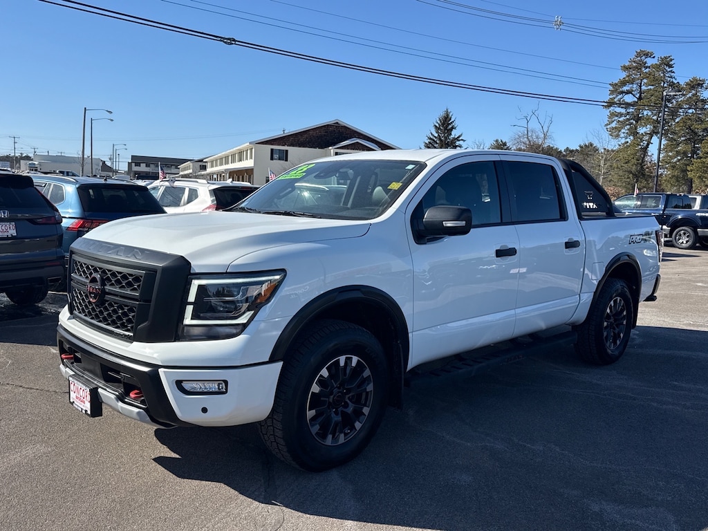 Certified 2023 Nissan Titan PRO-4X 4x4 PRO-4X Crew Cab 5.6 ft. SB