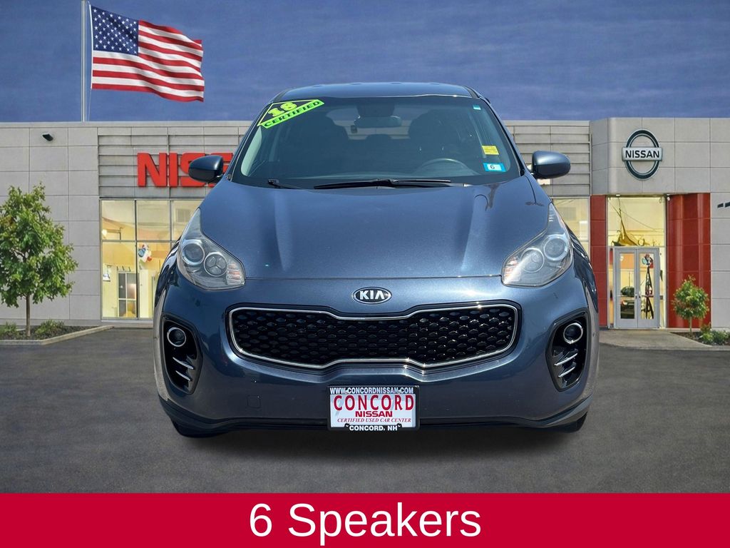 Used 2018 Kia Sportage LX with VIN KNDPMCAC1J7408626 for sale in Concord, NH