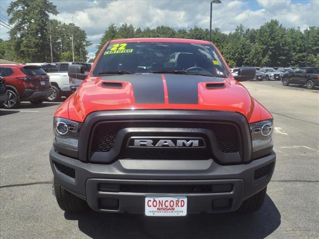 Used 2022 RAM Ram 1500 Classic Warlock with VIN 1C6RR7GTXNS121109 for sale in Concord, NH