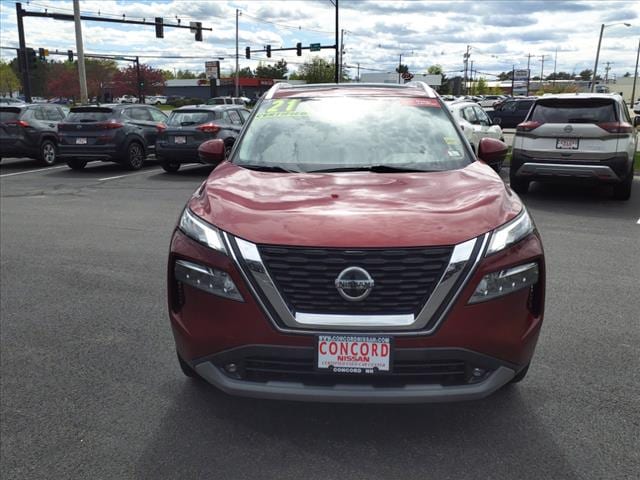 Certified 2021 Nissan Rogue SL with VIN 5N1AT3CB8MC796944 for sale in Concord, NH