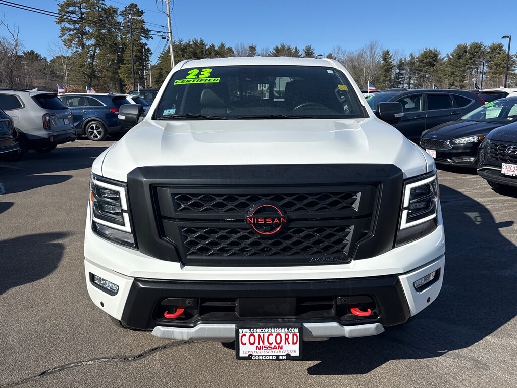 Certified 2023 Nissan Titan PRO-4X 4x4 PRO-4X Crew Cab 5.6 ft. SB
