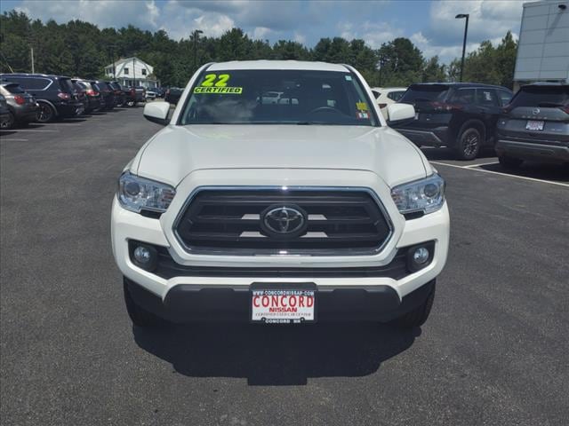 Used 2022 Toyota Tacoma SR5 with VIN 3TYSZ5AN9NT068618 for sale in Concord, NH