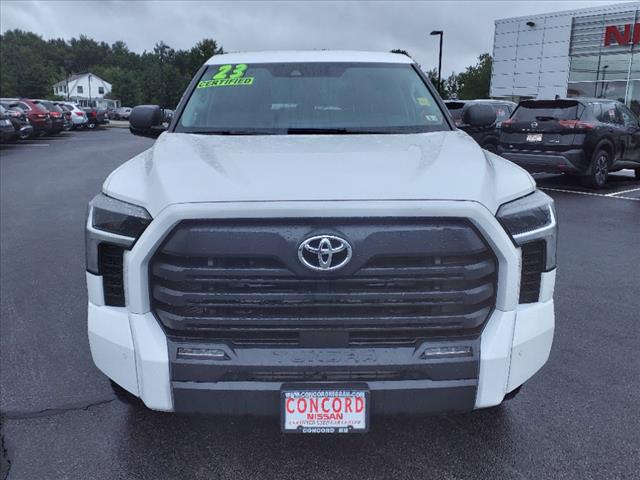 Used 2023 Toyota Tundra SR5 with VIN 5TFLA5DB5PX061154 for sale in Concord, NH