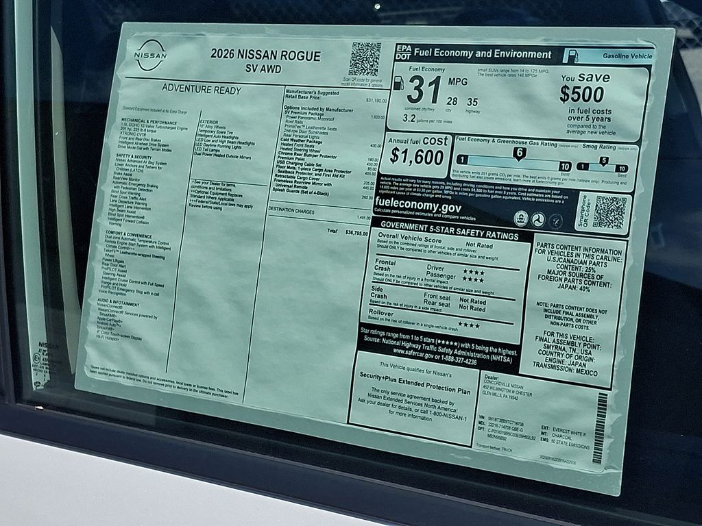 2026 Nissan Rogue SV - Photo 11
