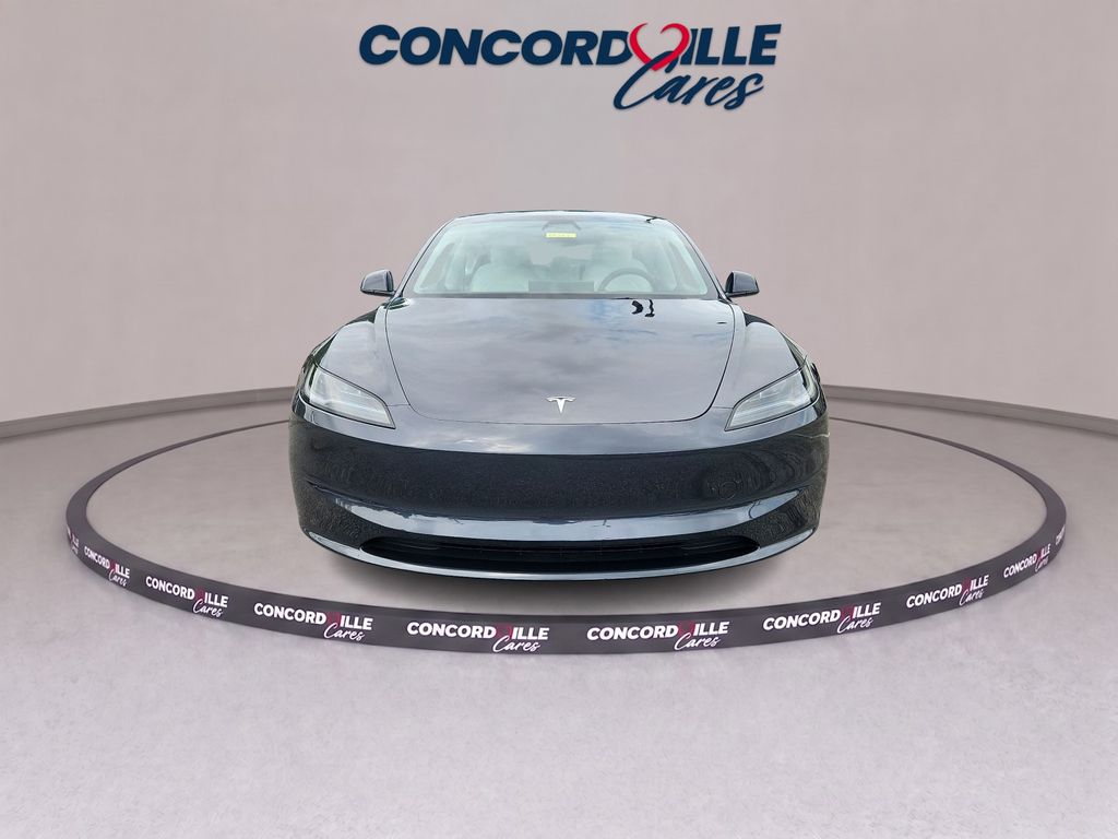 Used 2025 Tesla Model 3 Long Range with VIN 5YJ3E1EA3SF019636 for sale in Glen Mills, PA