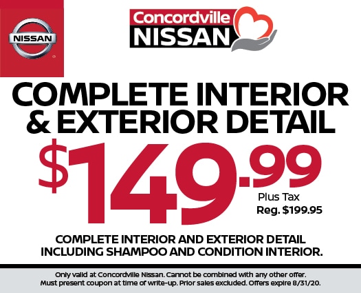 Nissan Service Coupons | Glen Mills PA Dealer | Concordville Nissan