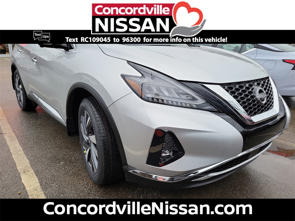 New 2024 Nissan Murano SL For Sale Concordville PA Near Drexel Hill