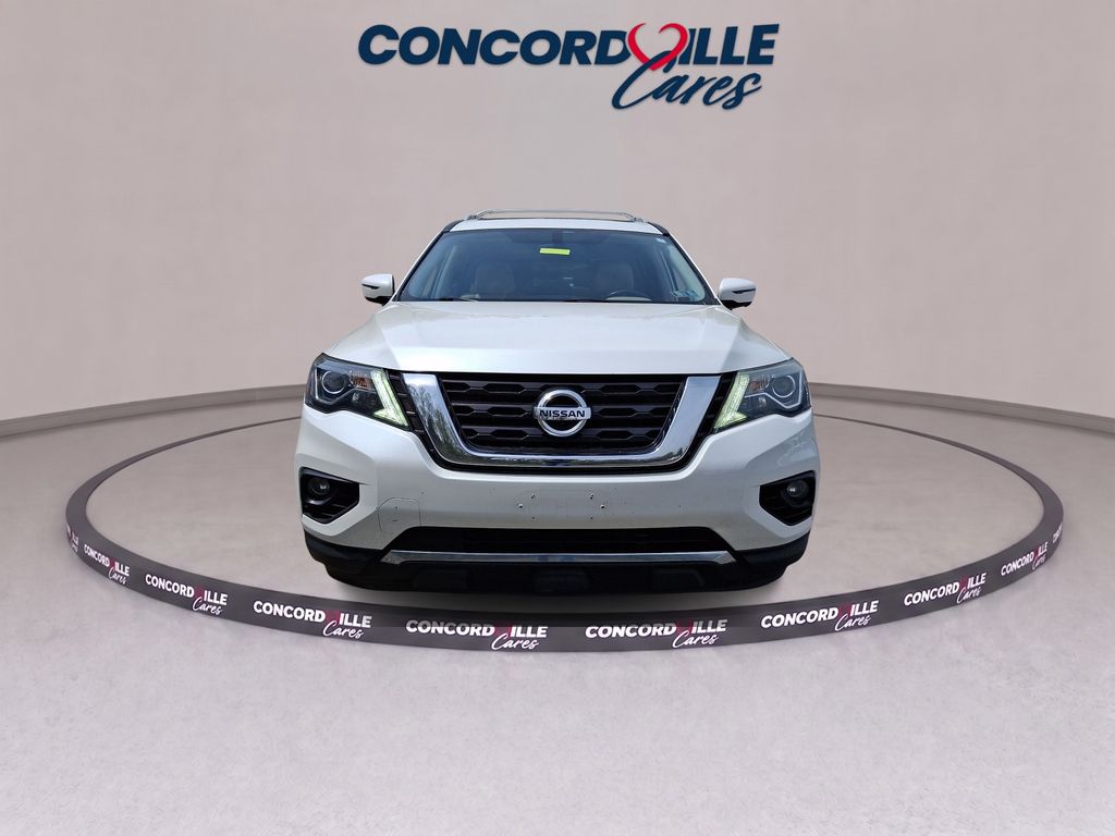 Used 2018 Nissan Pathfinder SL with VIN 5N1DR2MM9JC613570 for sale in Glen Mills, PA