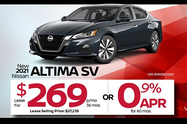 Nissan Altima Special From Concordville Nissan