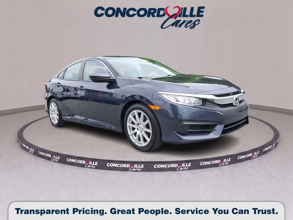 Used 2017 Honda Civic LX Sedan