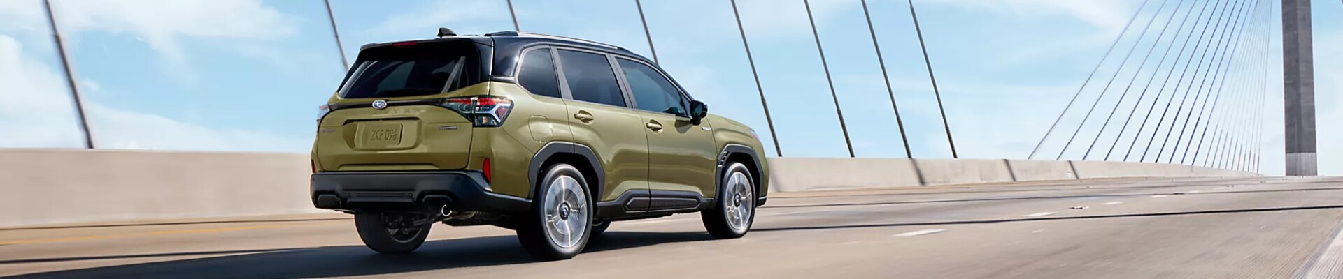 2025 Forester Hybrid Driving