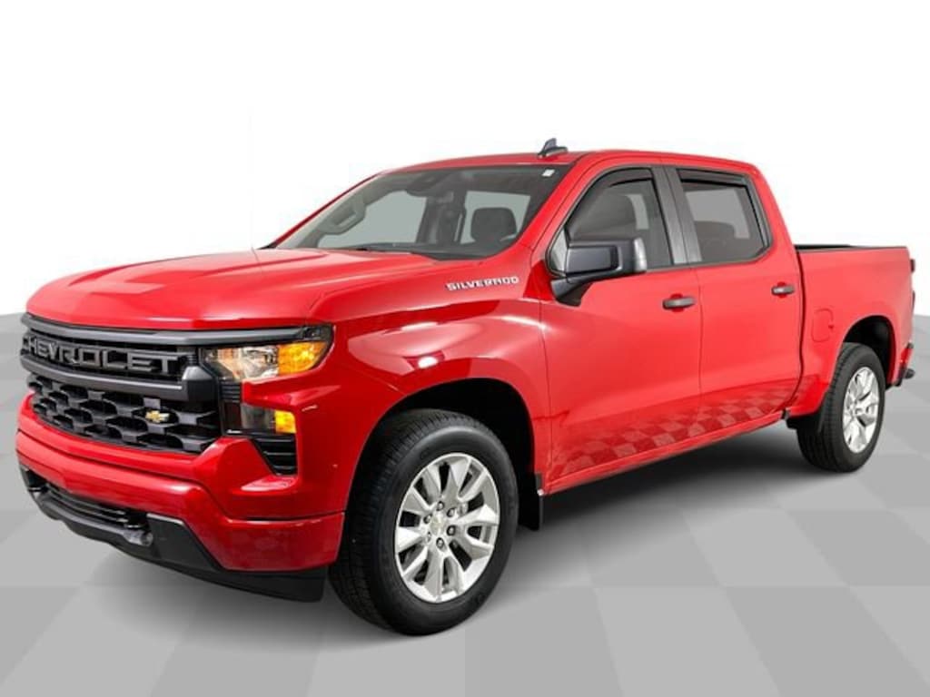 Used 2024 Chevrolet Silverado 1500 Custom Truck Crew Cab