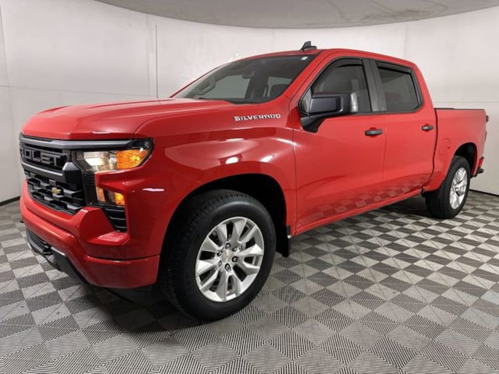 Used 2024 Chevrolet Silverado 1500 Custom Truck Crew Cab