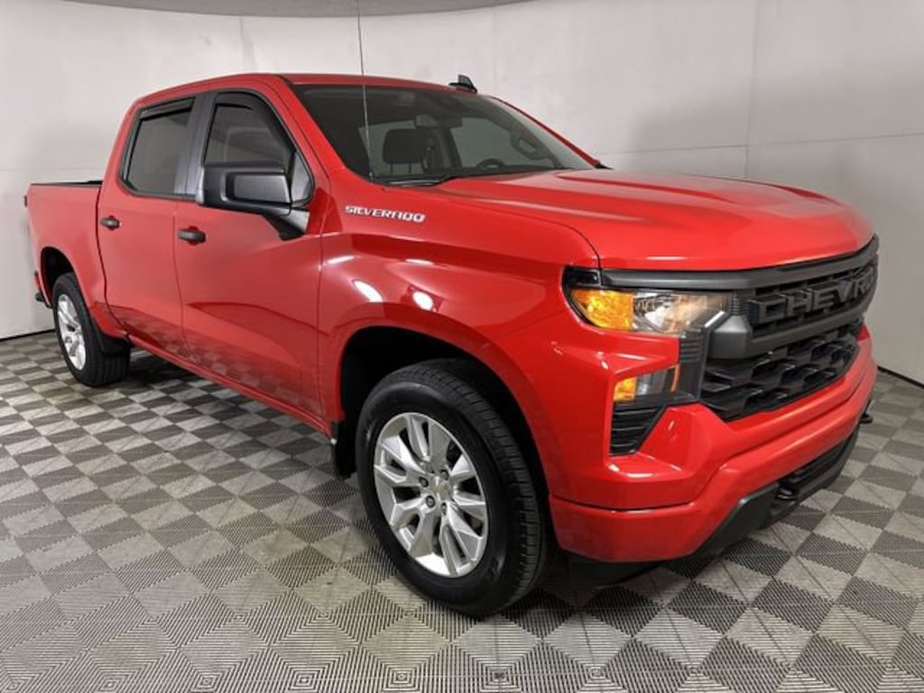 Used 2024 Chevrolet Silverado 1500 Custom Truck Crew Cab