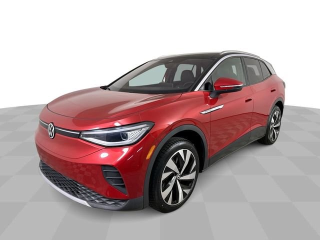 Red 2021 Volkswagen ID.4 Pro S AWD SUV / Crossover All-Wheel Drive Automatic