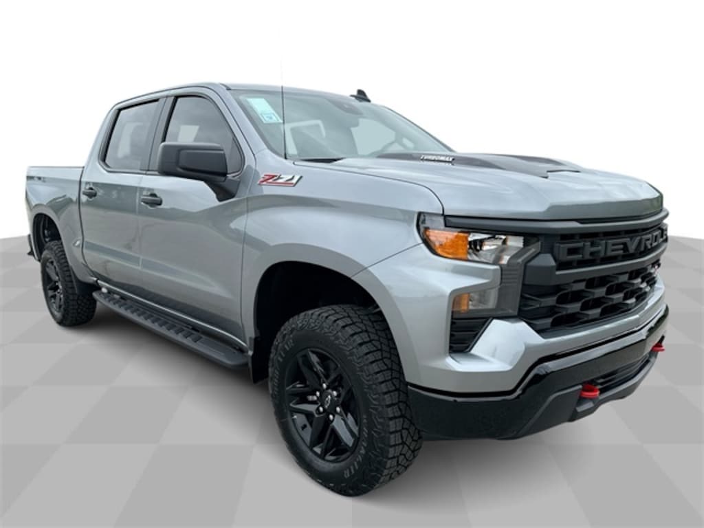 New 2025 Chevrolet Silverado 1500 Custom Trail Boss Truck Crew Cab
