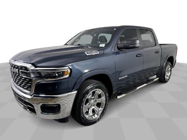 Forged Blue Metallic 2025 RAM 1500 Pickup Truck Four-Wheel Drive 8-Speed Automatic