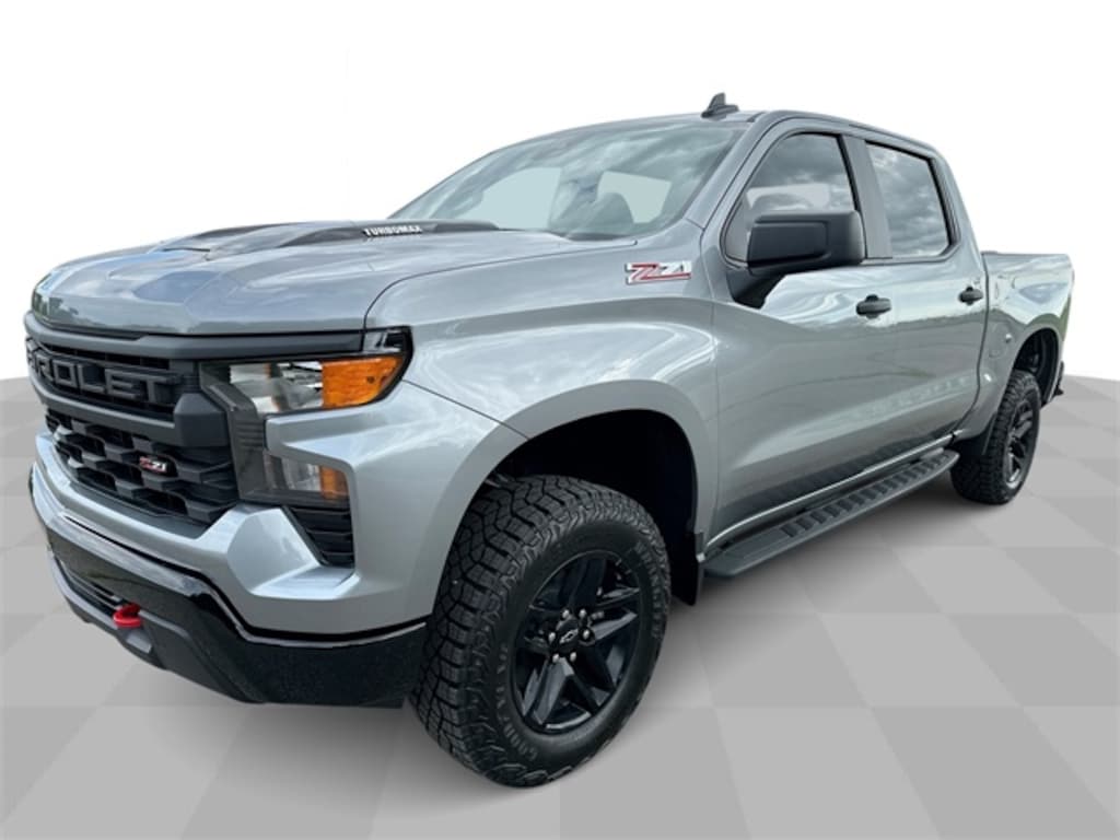 New 2025 Chevrolet Silverado 1500 Custom Trail Boss Truck Crew Cab