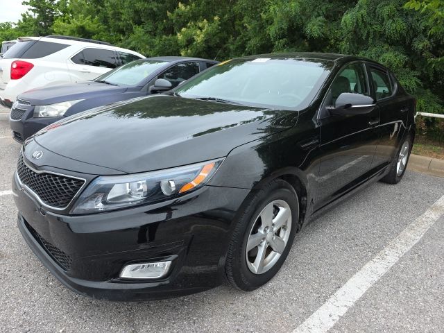 Ebony Black 2014 Kia Optima LX Sedan Front-Wheel Drive 6-Speed Automatic