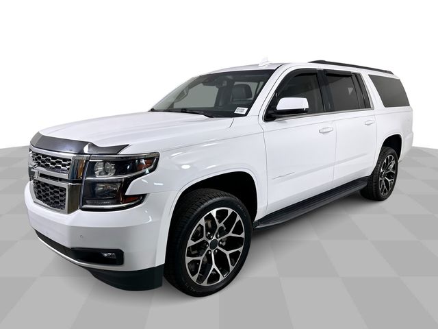 Summit White 2019 Chevrolet Suburban SUV / Crossover Four-Wheel Drive 6-Speed Automatic Overdrive