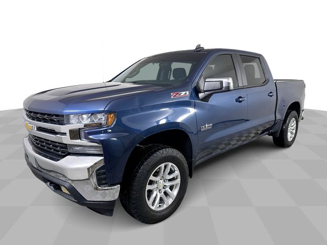 Northsky Blue Metallic 2019 Chevrolet Silverado 1500 Pickup Truck Four-Wheel Drive 8-Speed Automatic