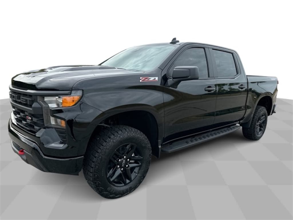 New 2026 Chevrolet Silverado 1500 Custom Trail Boss Truck Crew Cab
