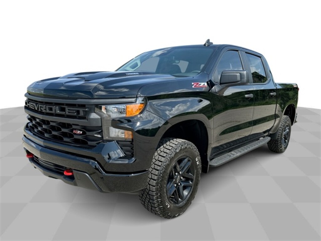 New 2025 Chevrolet Silverado 1500 Custom Trail Boss Truck Crew Cab