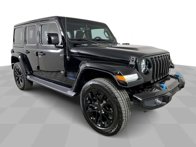 Used 2021 Jeep Wrangler Unlimited High Altitude 4XE with VIN 1C4JJXP61MW675136 for sale in Midwest City, OK