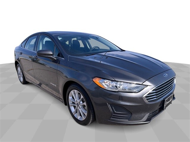 Used 2019 Ford Fusion Hybrid SE with VIN 3FA6P0LU3KR271552 for sale in Midwest City, OK