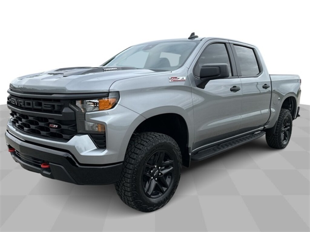 New 2025 Chevrolet Silverado 1500 Custom Trail Boss Truck Crew Cab