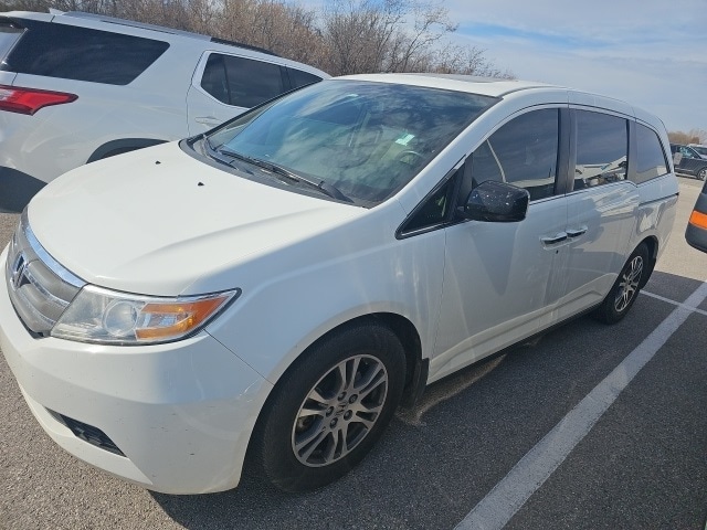 Used 2013 Honda Odyssey EX-L with VIN 5FNRL5H6XDB021773 for sale in Midwest City, OK