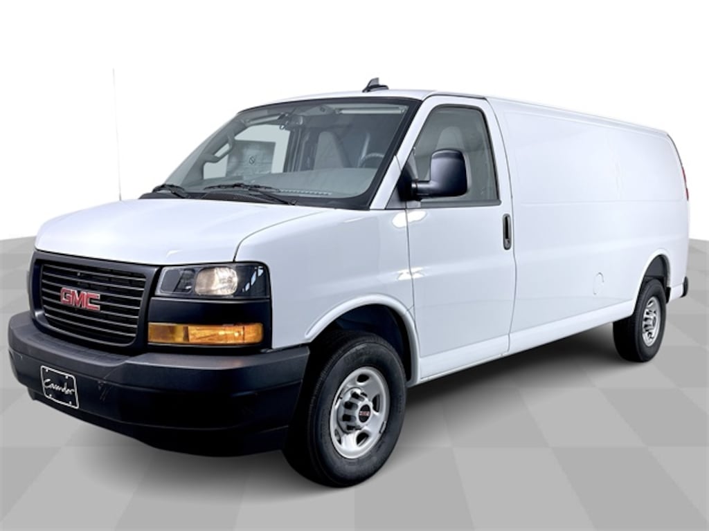 New 2025 GMC Savana 3500 Work Van Van Extended Cargo Van