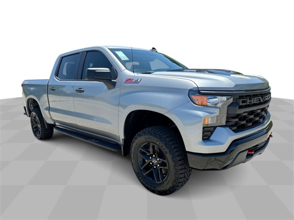 New 2025 Chevrolet Silverado 1500 Custom Trail Boss Truck Crew Cab