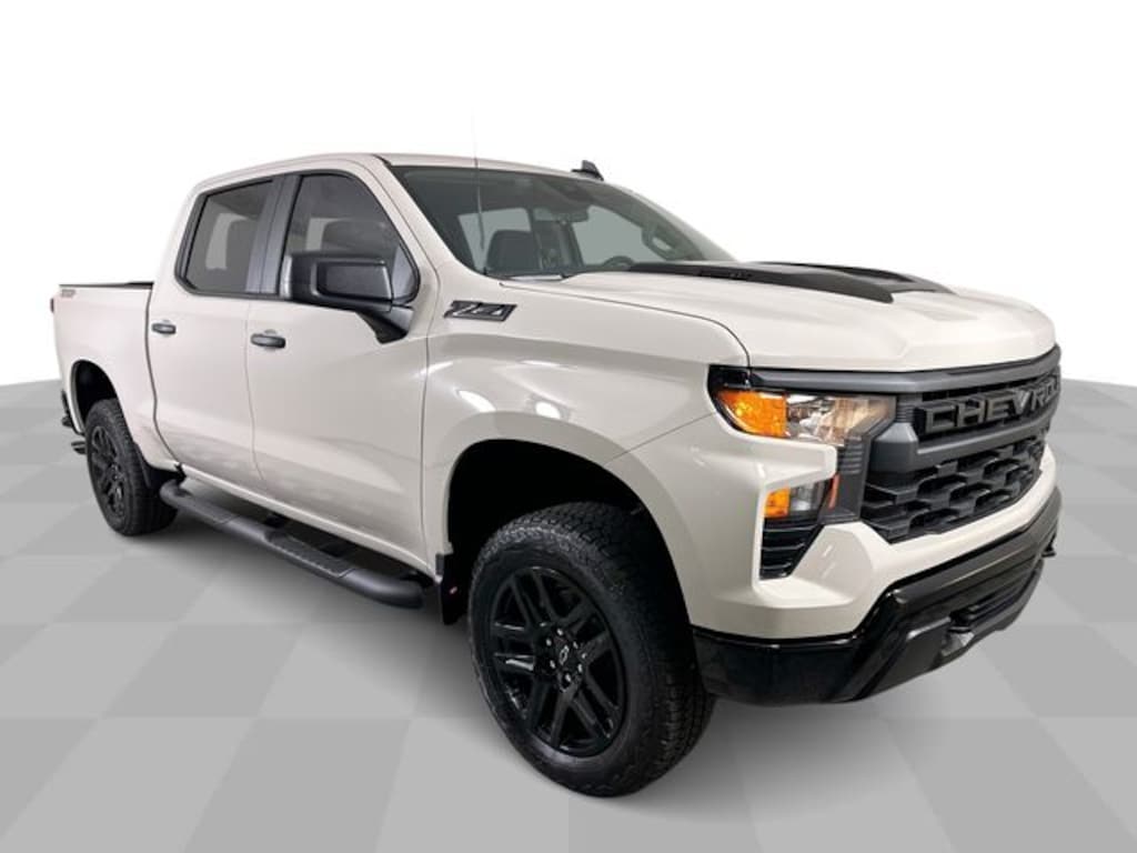New 2026 Chevrolet Silverado 1500 Custom Trail Boss Truck Crew Cab