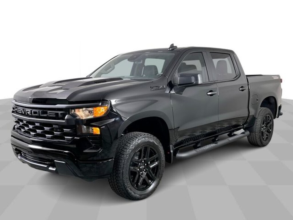 New 2026 Chevrolet Silverado 1500 Custom Trail Boss Truck Crew Cab