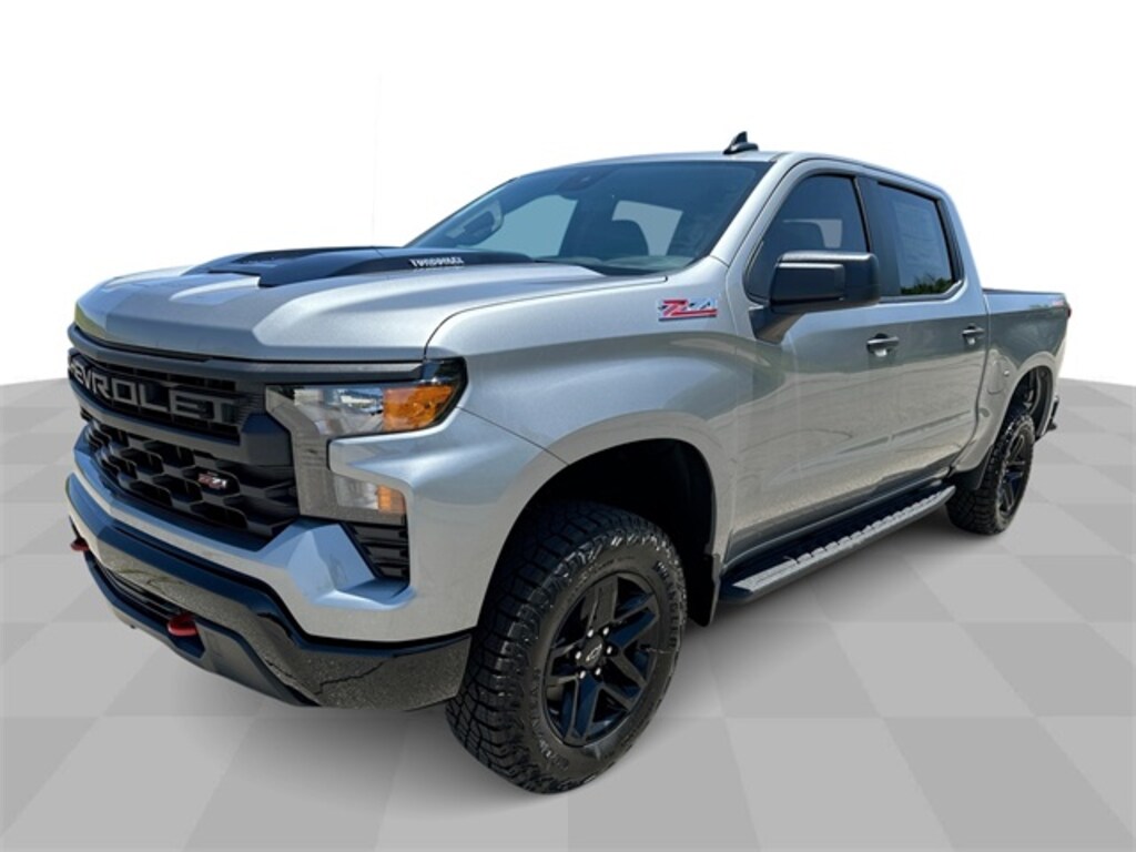 New 2025 Chevrolet Silverado 1500 Custom Trail Boss Truck Crew Cab