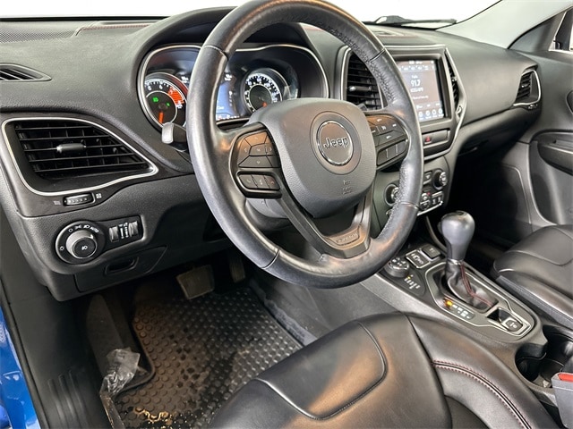 Used 2020 Jeep Cherokee Trailhawk with VIN 1C4PJMBX3LD640956 for sale in Midwest City, OK