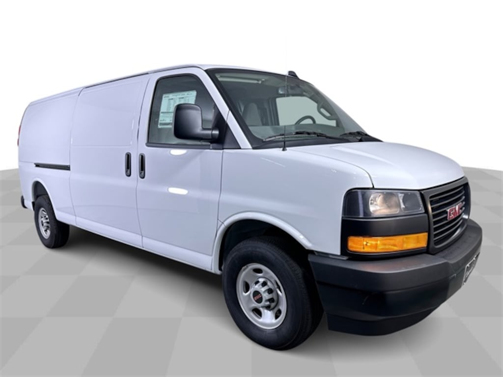 New 2025 GMC Savana 3500 Work Van Van Extended Cargo Van