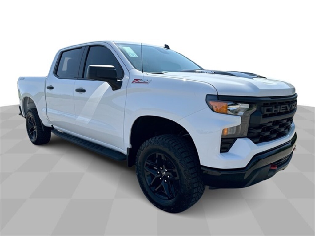 New 2025 Chevrolet Silverado 1500 Custom Trail Boss Truck Crew Cab