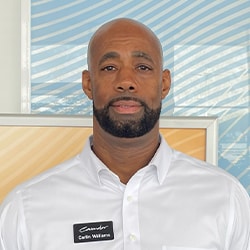 Staff member Carlin Williams from e0ecea890464