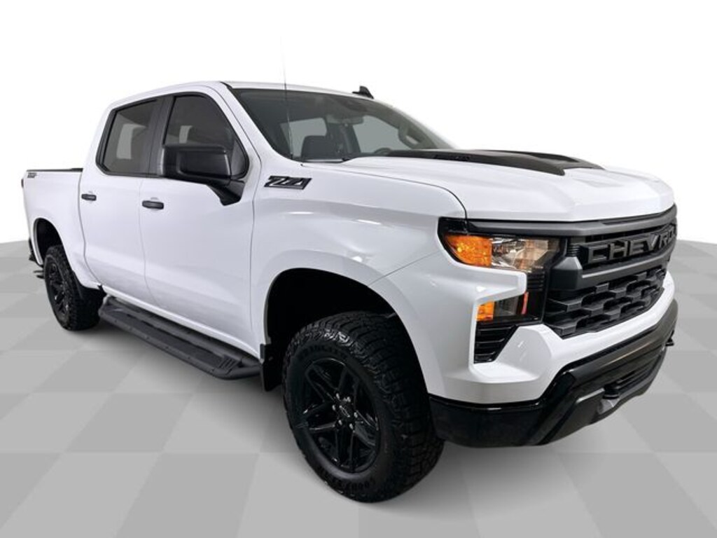 New 2026 Chevrolet Silverado 1500 Custom Trail Boss Truck Crew Cab