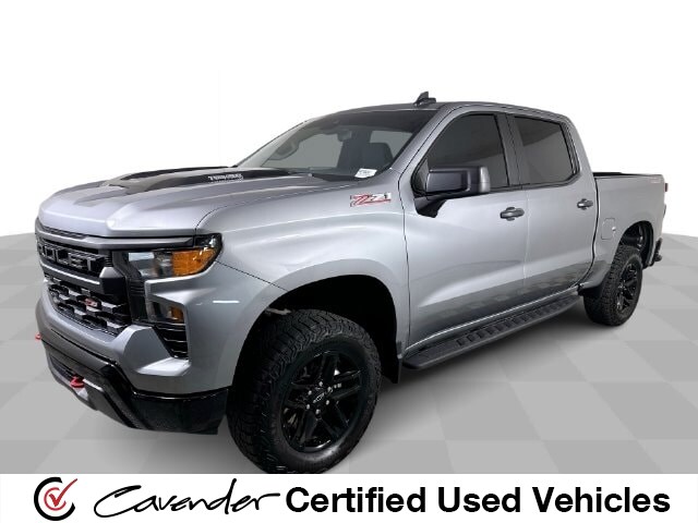 Sterling Gray Metallic 2025 Chevrolet Silverado 1500 Pickup Truck Four-Wheel Drive 8-Speed Automatic