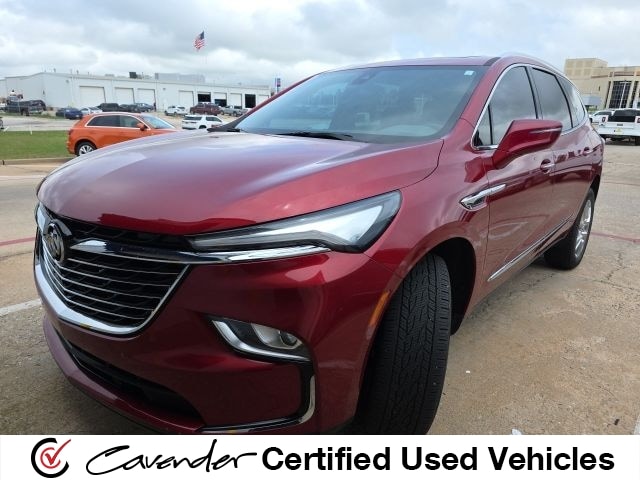 Cherry Red Tintcoat 2023 Buick Enclave Essence FWD SUV / Crossover Front-Wheel Drive 9-Speed Automatic