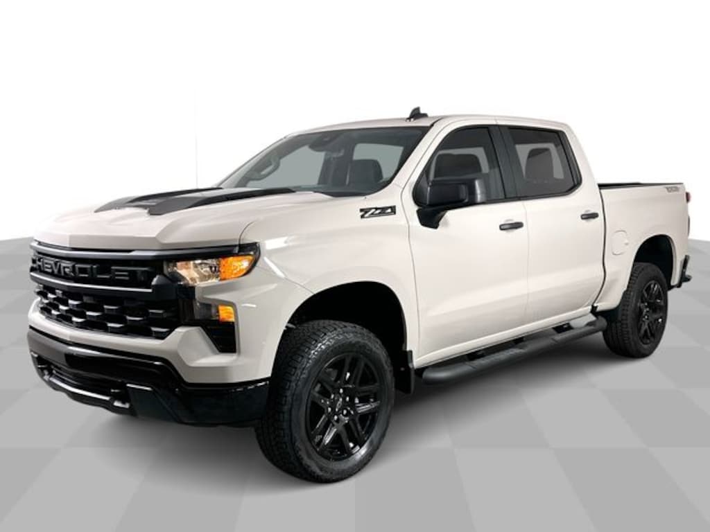 New 2026 Chevrolet Silverado 1500 Custom Trail Boss Truck Crew Cab