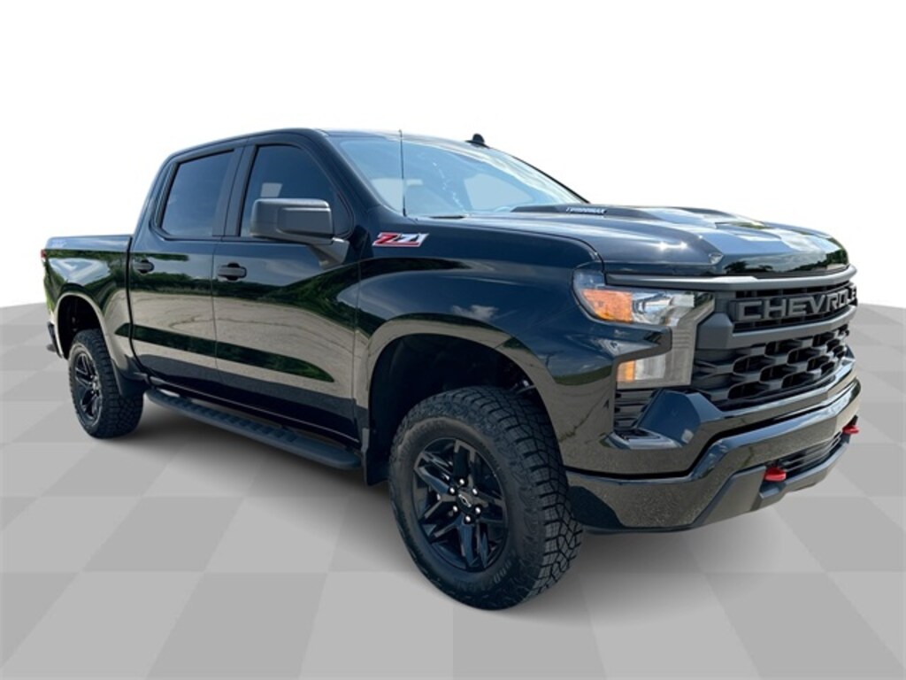 New 2025 Chevrolet Silverado 1500 Custom Trail Boss Truck Crew Cab