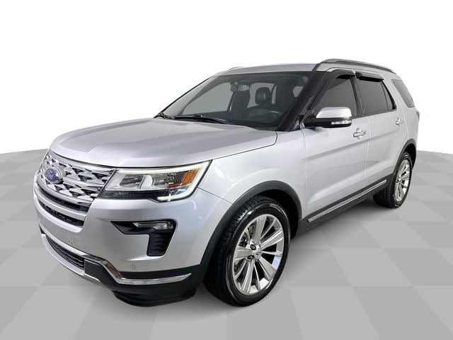 Ingot Silver Metallic 2019 Ford Explorer SUV / Crossover Front-Wheel Drive 6-Speed Automatic
