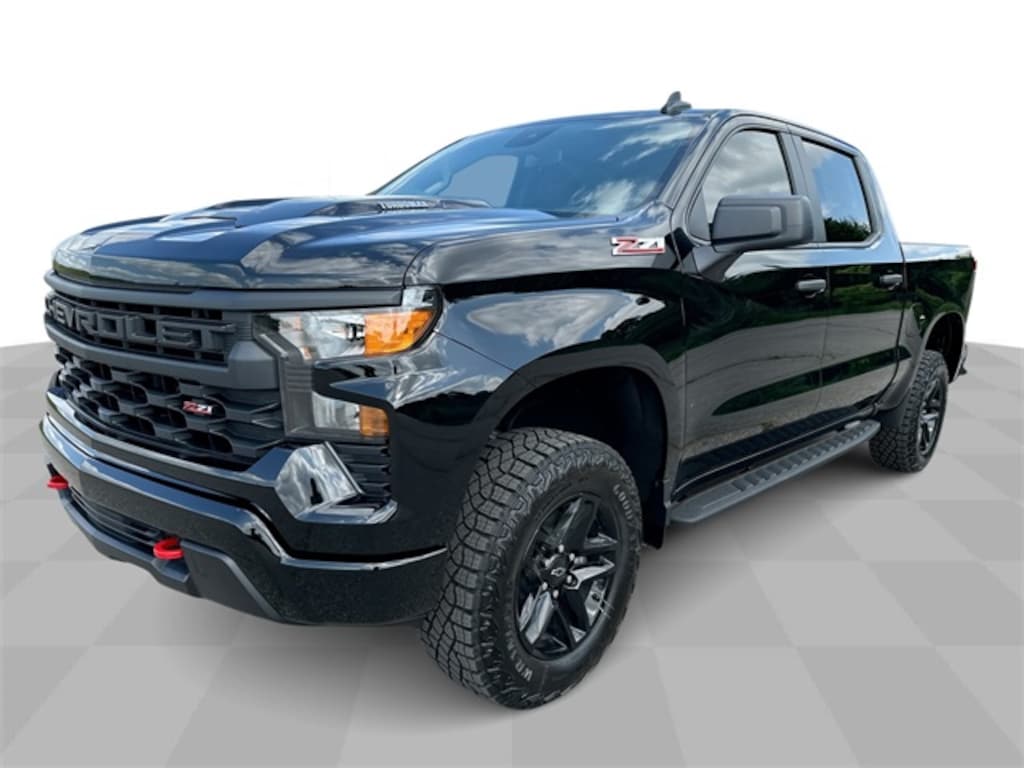 New 2025 Chevrolet Silverado 1500 Custom Trail Boss Truck Crew Cab