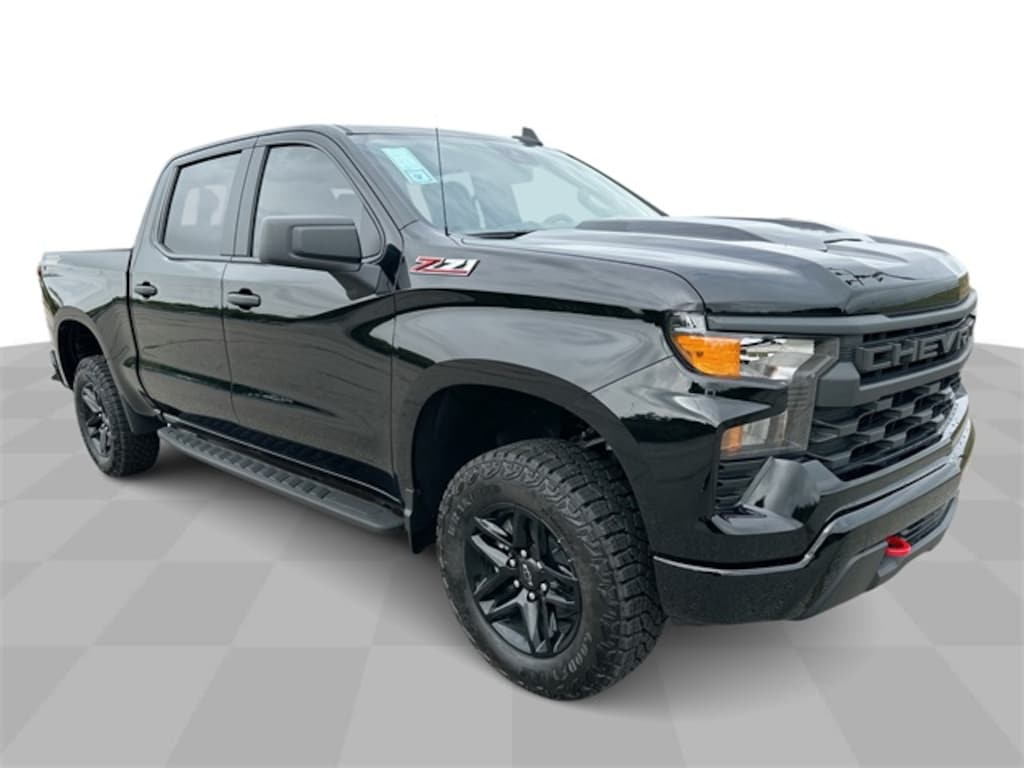 New 2026 Chevrolet Silverado 1500 Custom Trail Boss Truck Crew Cab