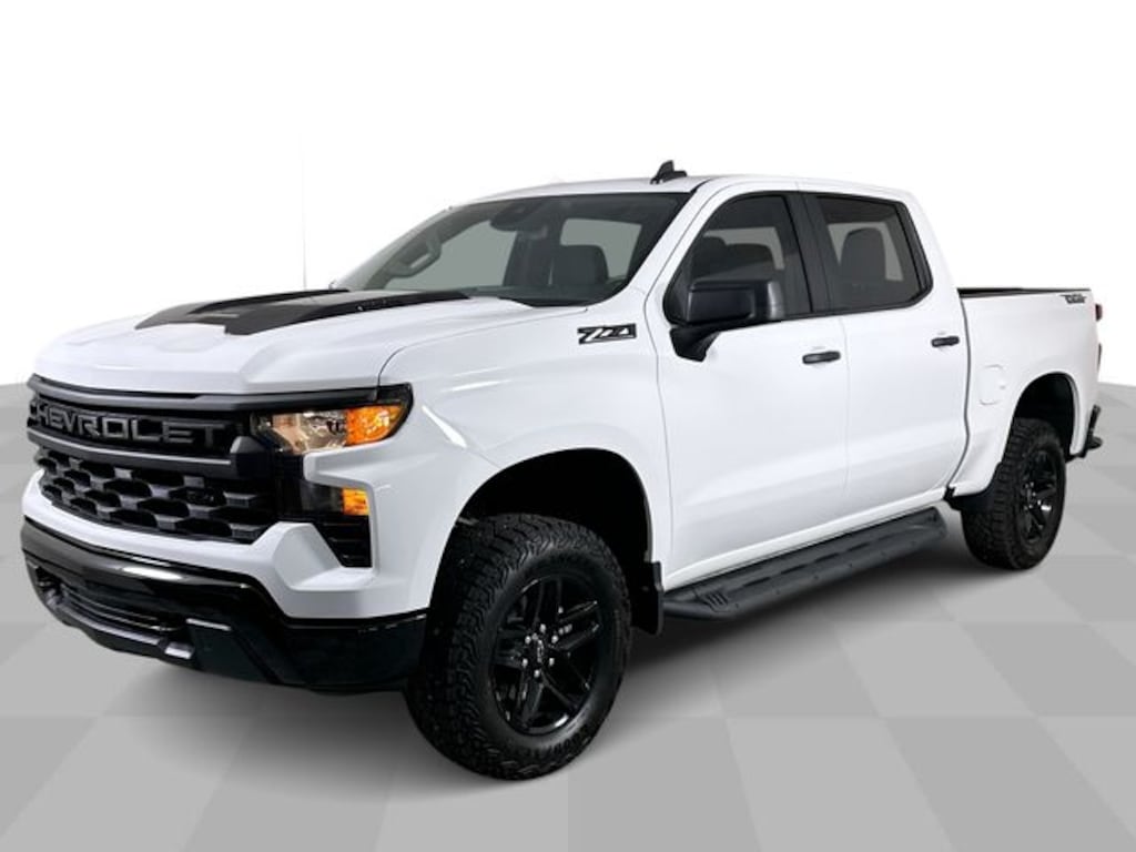 New 2026 Chevrolet Silverado 1500 Custom Trail Boss Truck Crew Cab
