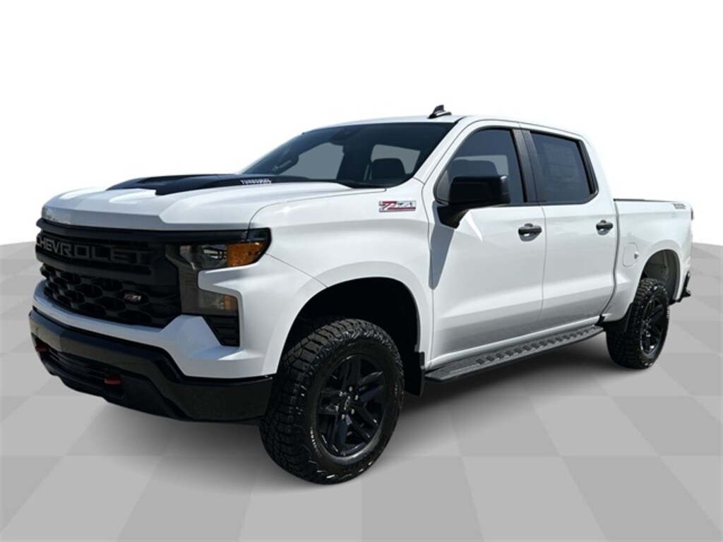 New 2025 Chevrolet Silverado 1500 Custom Trail Boss Truck Crew Cab